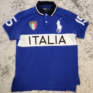 Polo by Ralph Lauren Blue Italia Polo Shirt